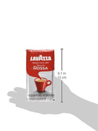LAVAZZA Qualita Rossa Brick Coffee, 8.8 OZ