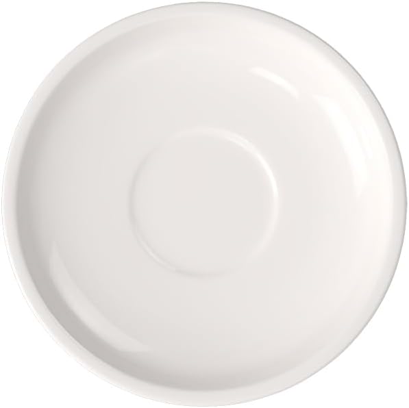 Villeroy & Boch Artesano Original Breakfast Cup Saucer, 6.5 in, Premium Porcelain, White