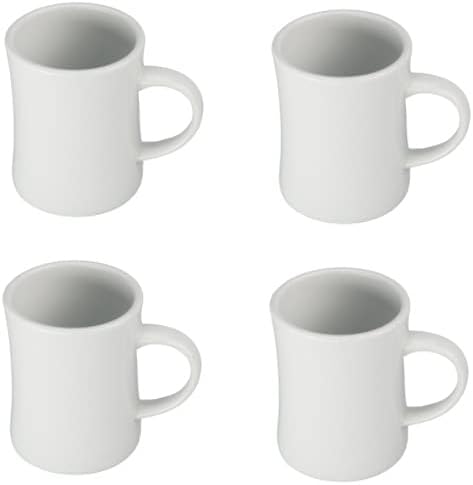 BIA Cordon Bleu 903169S4SIOC Tall Diner Mug, Set of 4, 4-inch Height