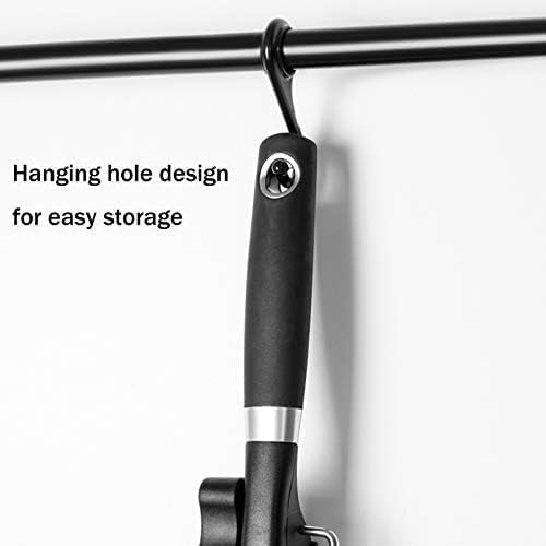 Safe Cut Manual Can Opener, Handheld With Soft Grips, Ergonomic Smooth Edge, Food Grade Stainless Steel Cutting Can Opener for Kitchen & Restaurant