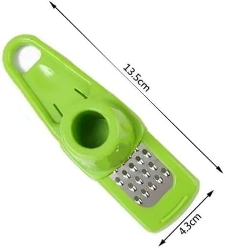 Red Hand Garlic Grinder-Small Hand Grinder for Garlic, 2024 New Hand Press Garlic Chopper, Hand Pepper Grinder, Garlic Press Hand Specialty Tools Kitchen and Dining, 1
