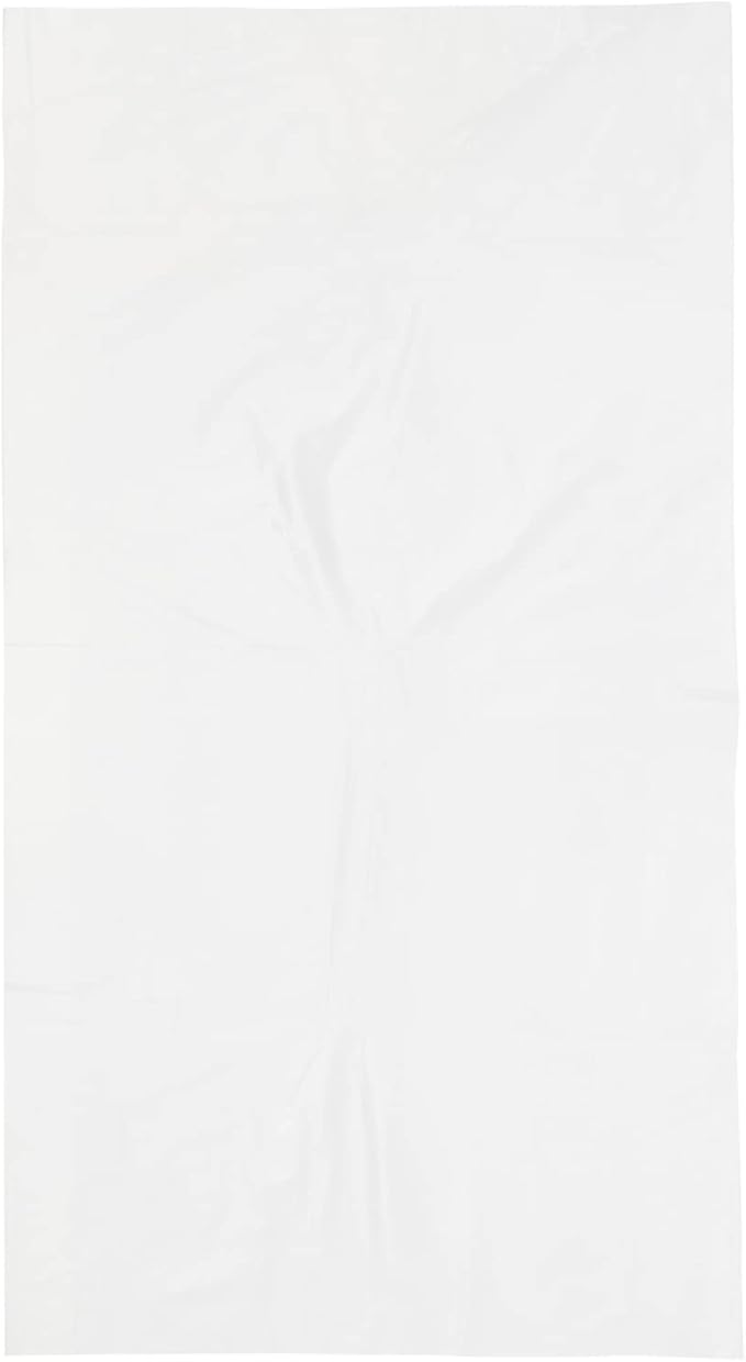 50 Pack Clear Plastic Garment Bags for Hanging Clothes, Dry Cleaner Bag Clothing Protector Covers (21 x 40 In), Normal