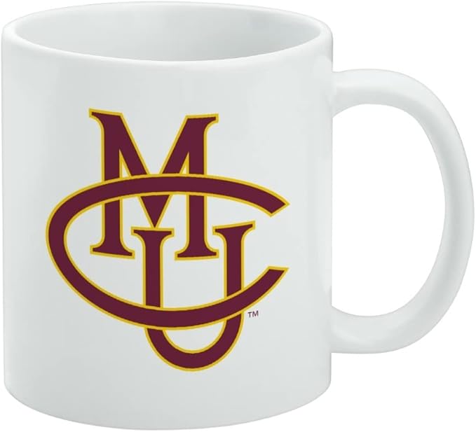 Colorado Mesa University Primary Ceramic Coffee Mug, Novelty Gift Mugs for Coffee, Tea and Hot Drinks, 11oz, White