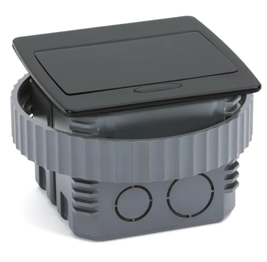 Lew Electric Kitchen Countertop Pop Up Charging USB A/C Ports (Black)