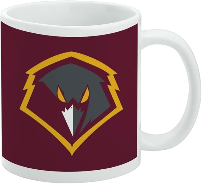 University of Charleston Primary Logo Ceramic Coffee Mug, Novelty Gift Mugs for Coffee, Tea and Hot Drinks, 11oz, White