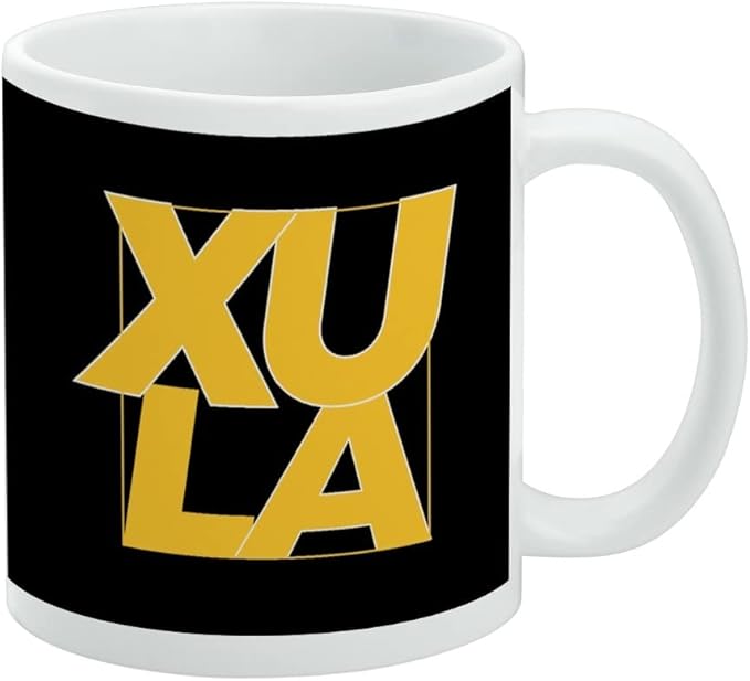 Xavier University of Louisiana Primary Logo Ceramic Coffee Mug, Novelty Gift Mugs for Coffee, Tea and Hot Drinks, 11oz, White