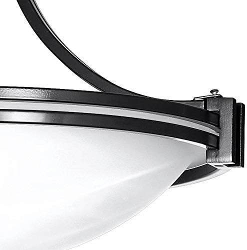 Possini Euro Design Deco Modern Close to Ceiling Light Semi Flush Mount Fixture 16" Wide Oil Rubbed Bronze Brown Marbleized Glass Bowl Shade Bedroom Hallway Living Room Dining Room Bathroom Kitchen
