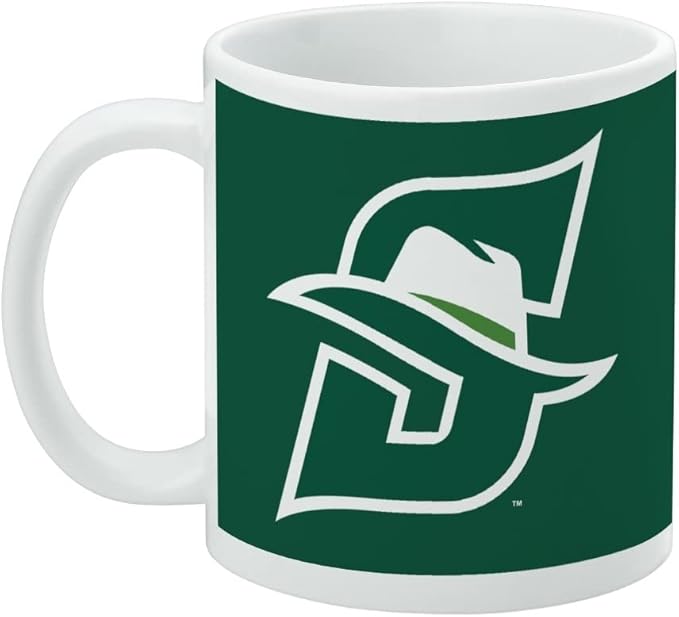 Stetson University Primary Logo Ceramic Coffee Mug, Novelty Gift Mugs for Coffee, Tea and Hot Drinks, 11oz, White