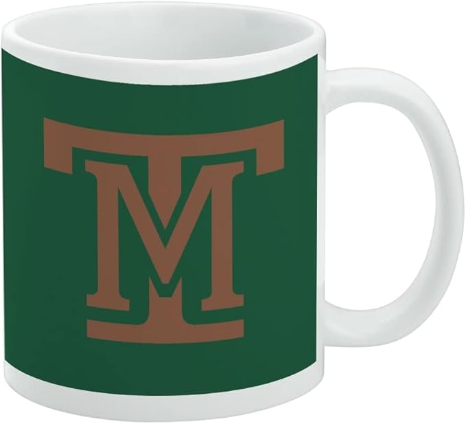 Montana Tech of the University of Montana Primary Logo Ceramic Coffee Mug, Novelty Gift Mugs for Coffee, Tea and Hot Drinks, 11oz, White