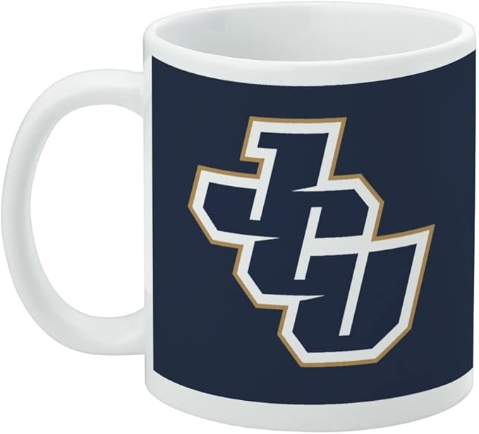 John Carroll University Primary Logo Ceramic Coffee Mug, Novelty Gift Mugs for Coffee, Tea and Hot Drinks, 11oz, White