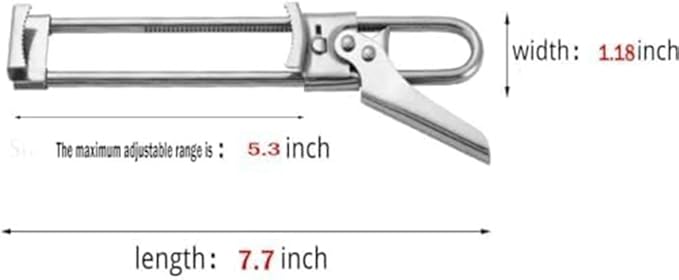 zengxiaoyun® Master Jar & Bottle Opener, Adjustable Multifunctional Stainless Steel Can Opener Jar Lid Gripper, Manual,Kitchen Accessories (2PCS)