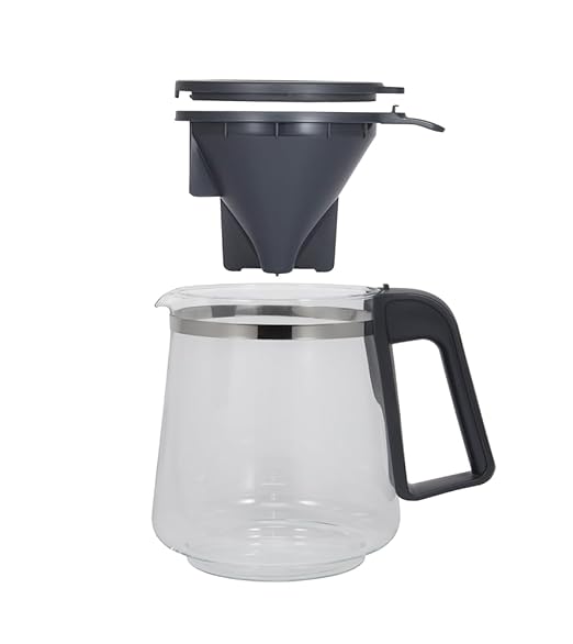 Zojirushi EC-DAC50BA ZUTTO Coffee Maker 5 Cups, Black, PFAS-free
