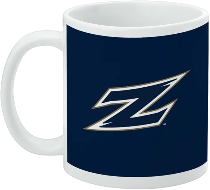 University of Akron Primary Ceramic Coffee Mug, Novelty Gift Mugs for Coffee, Tea and Hot Drinks, 11oz, White