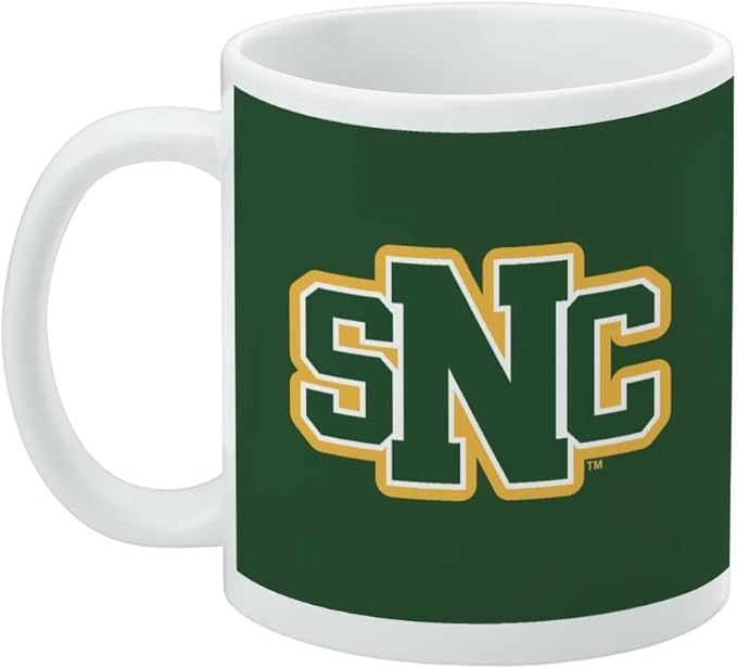 St. Norbert College Primary Logo Ceramic Coffee Mug, Novelty Gift Mugs for Coffee, Tea and Hot Drinks, 11oz, White