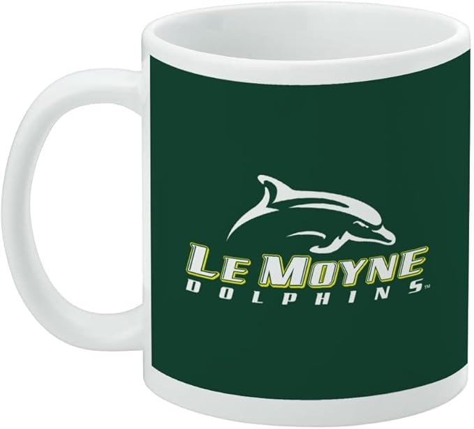 Le Moyne College Primary Logo Ceramic Coffee Mug, Novelty Gift Mugs for Coffee, Tea and Hot Drinks, 11oz, White
