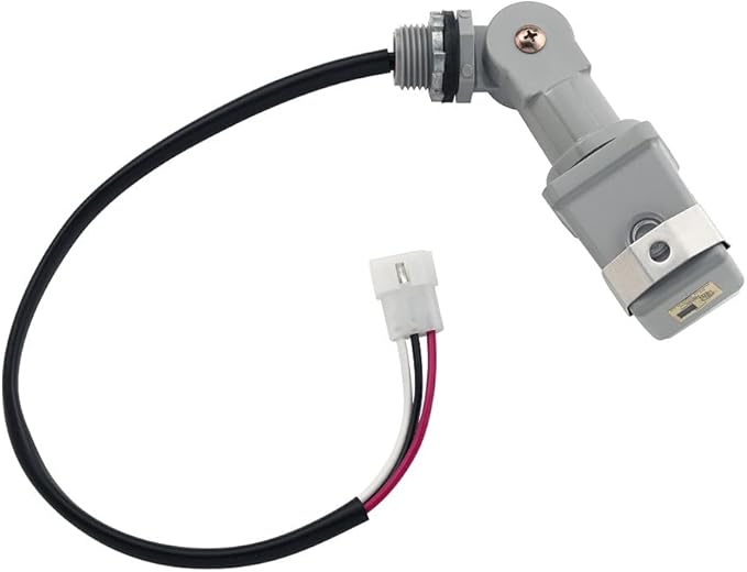 Kichler Plug-In Photocell, Lighting Sensor Compatible with Kichler Transformers, (4.25" H x 2" W x 2" L), 15565BK