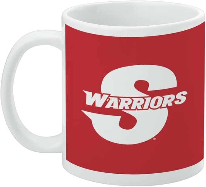 California State University Stanislaus Primary Logo Ceramic Coffee Mug, Novelty Gift Mugs for Coffee, Tea and Hot Drinks, 11oz, White