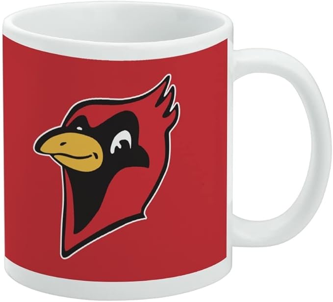 Otterbein University Primary Logo Ceramic Coffee Mug, Novelty Gift Mugs for Coffee, Tea and Hot Drinks, 11oz, White