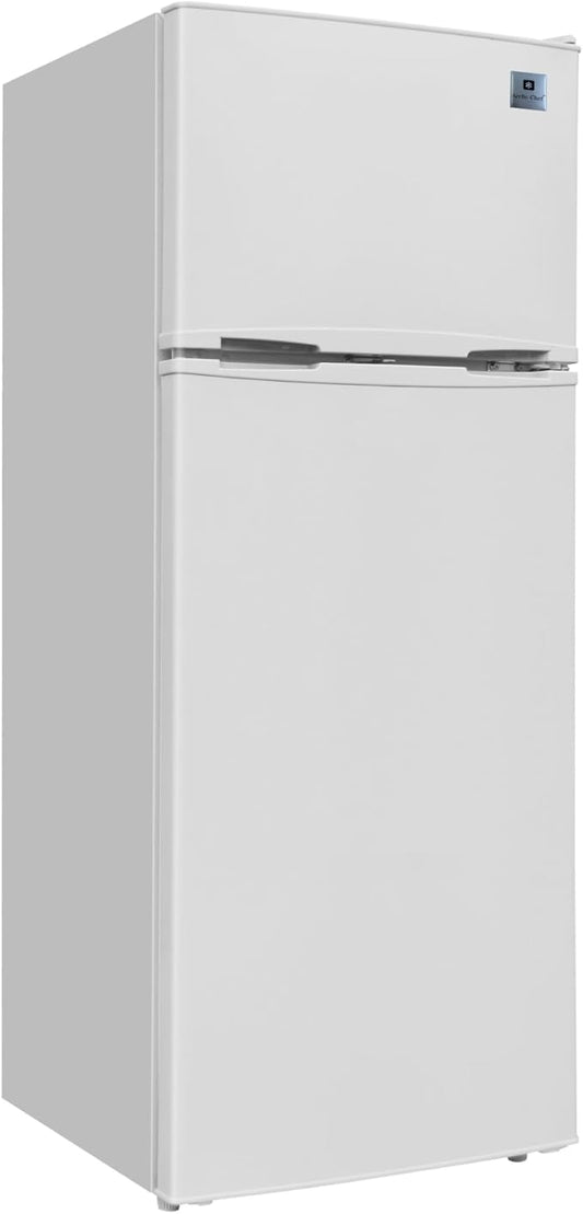 ARCTIC CHEF ACFR741WHITE6COM Apartment Size Large Compact Fridge, 7.5, White
