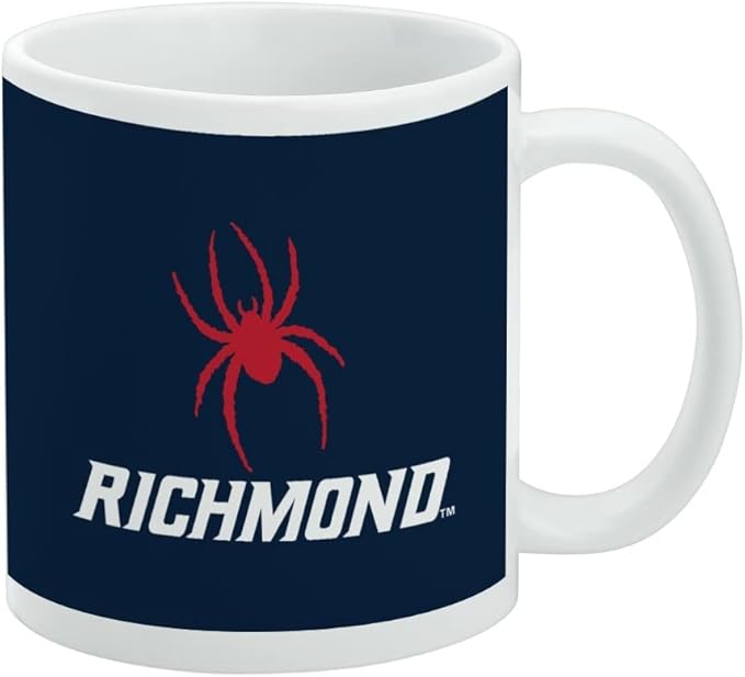 U of Richmond Primary Logo Ceramic Coffee Mug, Novelty Gift Mugs for Coffee, Tea and Hot Drinks, 11oz, White