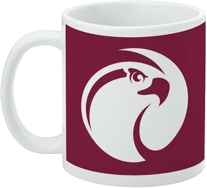 Seattle Pacific University Primary Logo Ceramic Coffee Mug, Novelty Gift Mugs for Coffee, Tea and Hot Drinks, 11oz, White