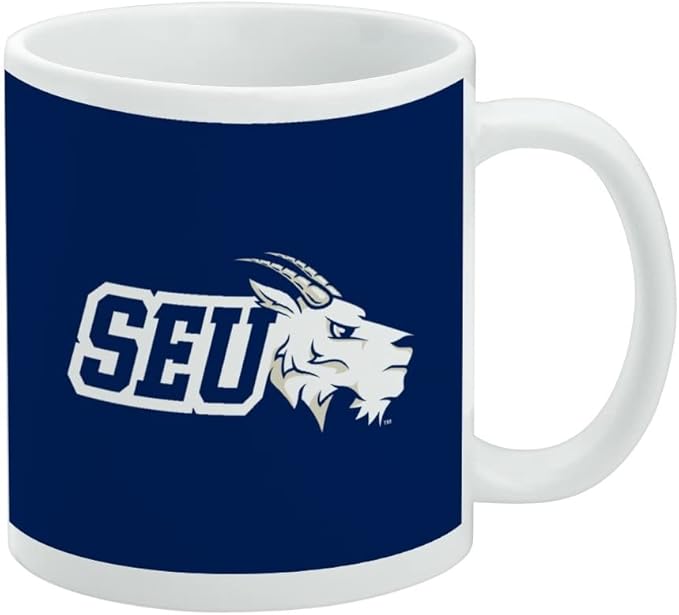 St. Edward's University Primary Logo Ceramic Coffee Mug, Novelty Gift Mugs for Coffee, Tea and Hot Drinks, 11oz, White