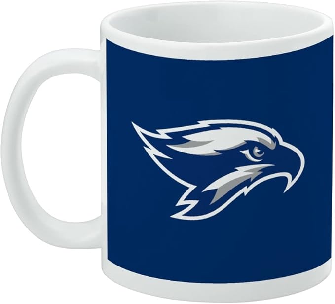 Broward College Primary Logo Ceramic Coffee Mug, Novelty Gift Mugs for Coffee, Tea and Hot Drinks, 11oz, White