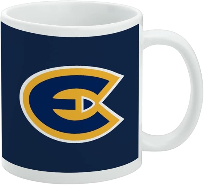 University of Wisconsin-Eau Claire Primary Logo Ceramic Coffee Mug, Novelty Gift Mugs for Coffee, Tea and Hot Drinks, 11oz, White