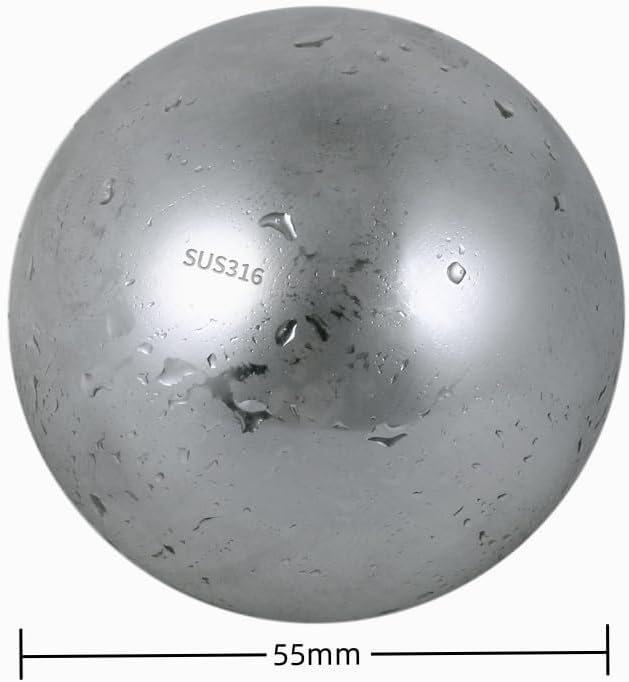 Crystocraft Whiskey Glass with Rotating Aluminum Coaster and 316 Stainless Steel Ice Ball, Spinning Cocktail Glass with Reusable Chilling Stone for Bars, Restaurants, Party, Home