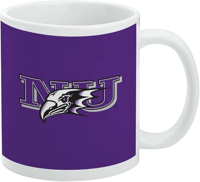 Niagara University Primary Logo Ceramic Coffee Mug, Novelty Gift Mugs for Coffee, Tea and Hot Drinks, 11oz, White