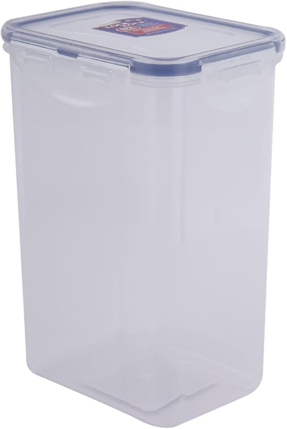 LocknLock Easy Essentials Pantry Rectangular Food Storage Container, 5.5 Cup - Clear
