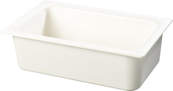 Carlisle FoodService Products CM110002 Coldmaster ABS Standard Full-Size Food Pan, 15 qt. Capacity, 20.68 x 12.72 x 6.40", White