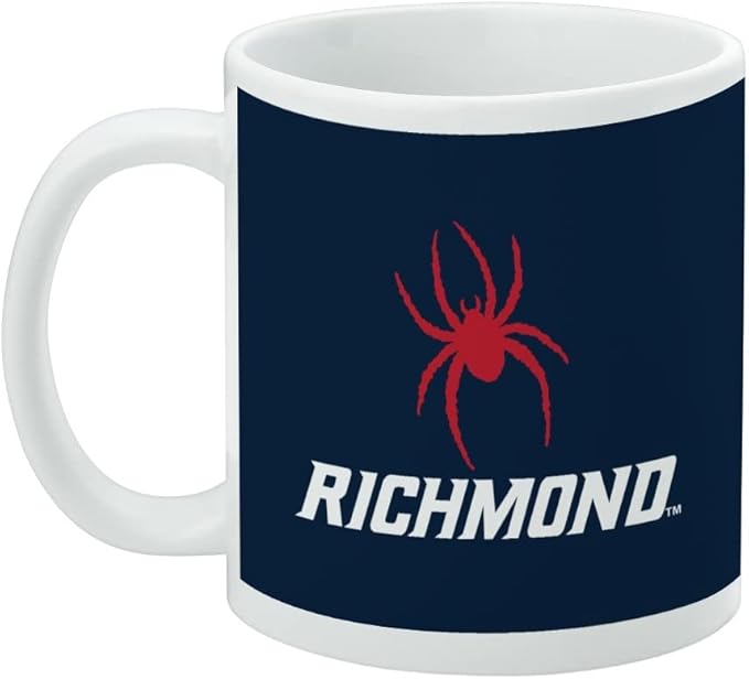 U of Richmond Primary Logo Ceramic Coffee Mug, Novelty Gift Mugs for Coffee, Tea and Hot Drinks, 11oz, White