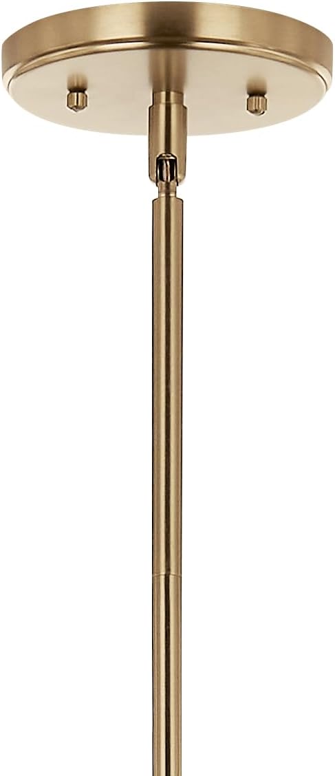 KICHLER Velestino 47.50" 4 Light Linear Chandelier in Champagne Bronze, for Dining Room, Living Room, (7" x 47.50") 5268CPZ