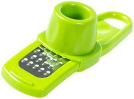 Green Multifunction Ginger Grater Tool Mini Grater Nutmeg Grinder Garlic, Kitchen Manual Fruit Vegetable Nuts Chopper Grinder Garlic Presses Kitchen Utensils and Gadgets, Graters