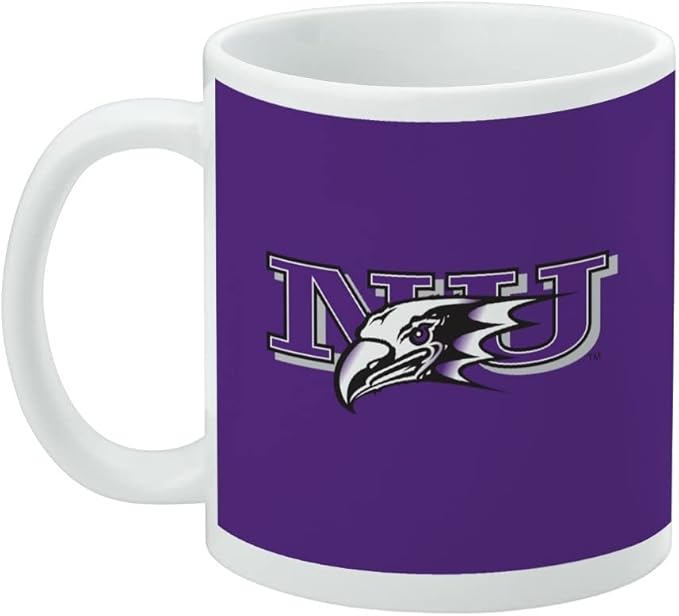 Niagara University Primary Logo Ceramic Coffee Mug, Novelty Gift Mugs for Coffee, Tea and Hot Drinks, 11oz, White