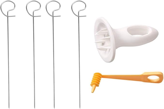 Tornado Spiral Potato Cutter, DIY Manual Vegetable Spiralizer Grater Peelers Slicers Mandolines