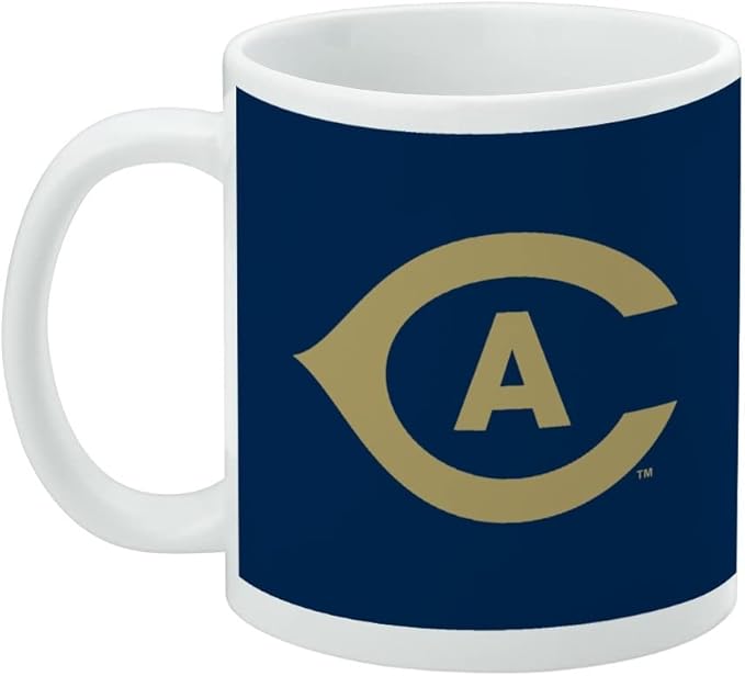 UC Davis Primary Logo Ceramic Coffee Mug, Novelty Gift Mugs for Coffee, Tea and Hot Drinks, 11oz, White