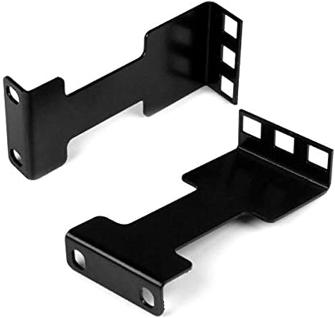 StarTech.com Server Rack Depth Extender - 1U - 4in / 10 cm - TAA Compliant - Recessed Rack Adapter - Rack Mount Adapter Kit - Network Rack Extender (RDA1U)