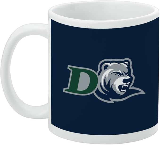 Drew University Primary Logo Ceramic Coffee Mug, Novelty Gift Mugs for Coffee, Tea and Hot Drinks, 11oz, White
