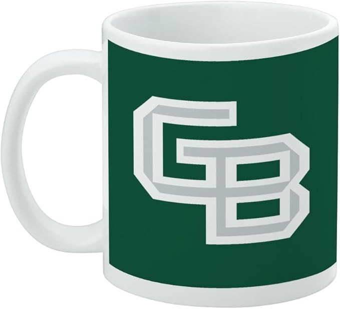 University of Wisconsin - Green Bay Primary Logo Ceramic Coffee Mug, Novelty Gift Mugs for Coffee, Tea and Hot Drinks, 11oz, White