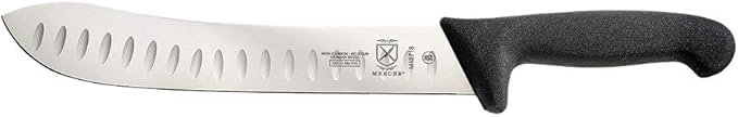 Mercer Culinary BPX M13718 Granton Edge American Butcher Knife, 10-Inch, Granton American Butcher Knife