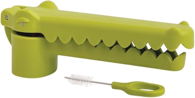 OTOTO Garligator Garlic Press - Garlic Mincer Tool - Funny Gifts - Alligator Garlic Press - Garlic Crusher Press with Ergonomic Handle