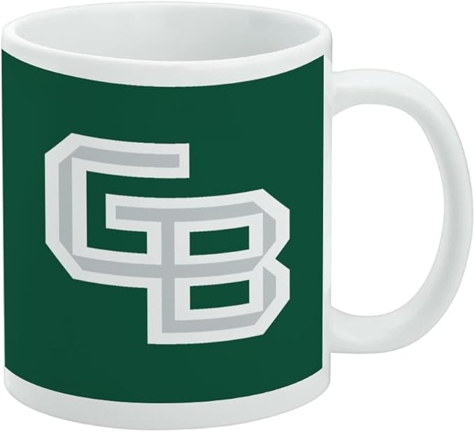 University of Wisconsin - Green Bay Primary Logo Ceramic Coffee Mug, Novelty Gift Mugs for Coffee, Tea and Hot Drinks, 11oz, White