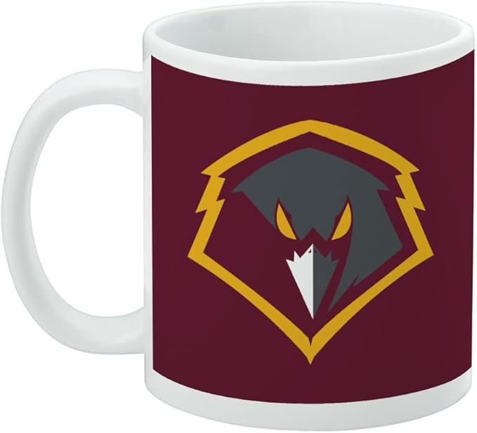 University of Charleston Primary Logo Ceramic Coffee Mug, Novelty Gift Mugs for Coffee, Tea and Hot Drinks, 11oz, White