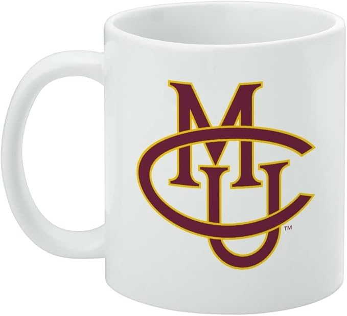 Colorado Mesa University Primary Ceramic Coffee Mug, Novelty Gift Mugs for Coffee, Tea and Hot Drinks, 11oz, White