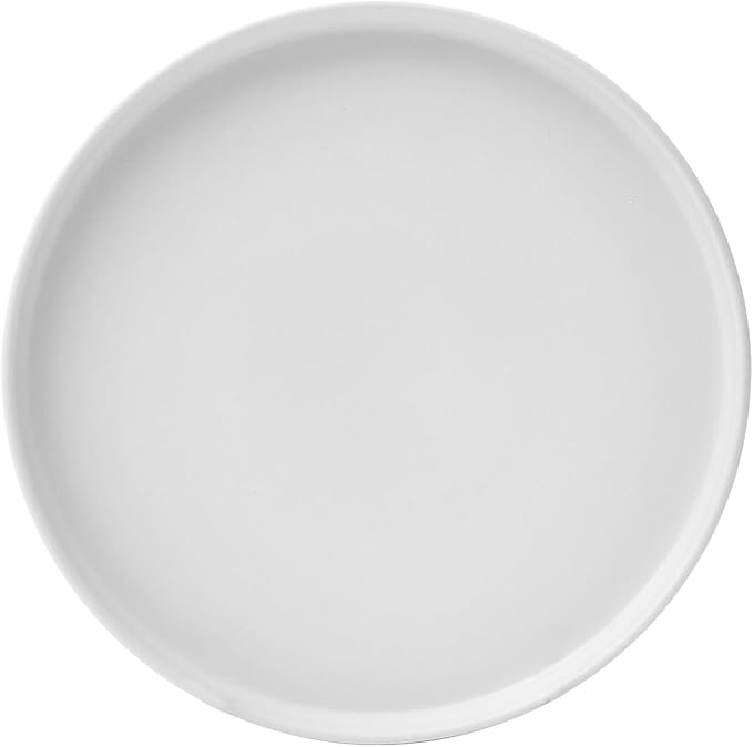 222 Fifth 12 Pieces Porcelain Dinnerware Set for 4, Elegant White Plates and Bowls Sets, Ceramic Dishes, Chip Resistant Kitchen and Dining Dish Set for Everyday Use, Microwave & Dishwasher Safe, Kaden