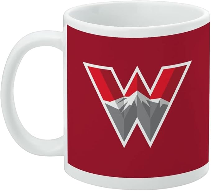 Western Colorado University Primary Logo Ceramic Coffee Mug, Novelty Gift Mugs for Coffee, Tea and Hot Drinks, 11oz, White