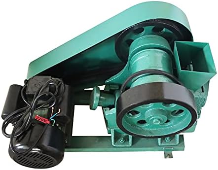 Mini Jaw Crusher Rock Crusher Stone Crusher Machine Jaw Crushing Machine Electric Sahtter Grinder for Coal Iron Ore 220v 1.5kw