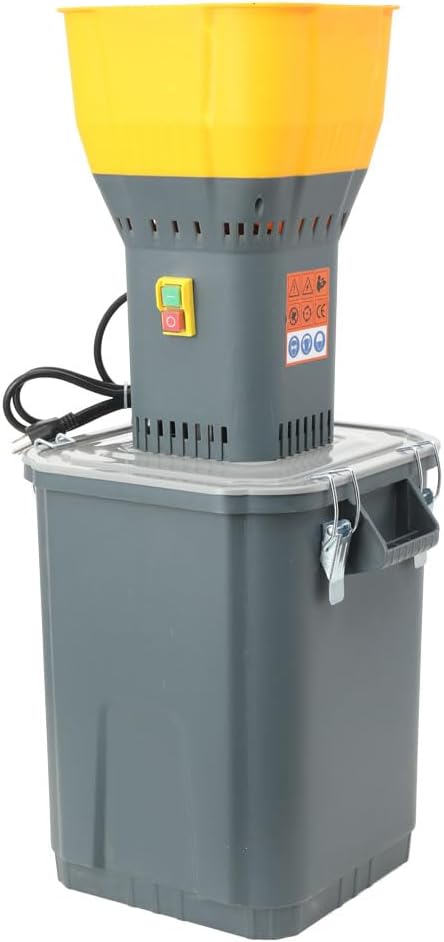 7.9 Gallons Electric Grain Mill Grinder, Corn Grinder Mill, Home Farm Wheat Grinder, 25L Dry Grain Mill Grinder Electric, Detachable Bucket & Hopper, Dry Cereals Grinder with 5 Sieves, 2 Wrench